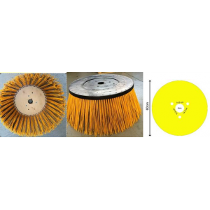 Tennant Disk Brush Side 32” OD FTW Poly + Wire  TS761211 